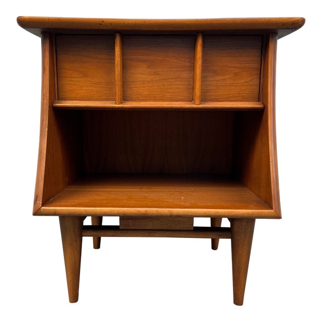 Kent Coffey "Eloquence" Mid-Century Walnut Night Stand For Sale