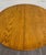 Vintage Solid Oak Round Pedestal Dining Table For Sale - Image 10 of 11