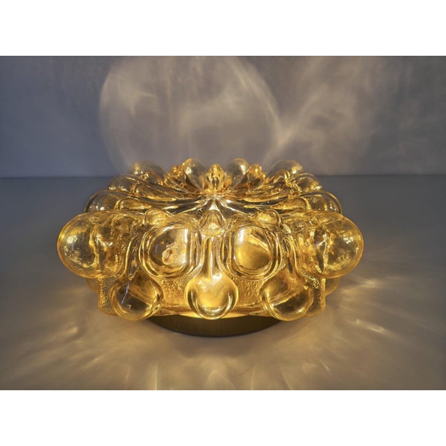 Mid-Century Bubble Glass Wall Lamp attributed to Helena Tynell, Limburg, Germany, 1970s For Sale - Image 14 of 18