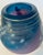 Step into the cosmos with this magnificent, authentic mid-1990s original studio art glass vase by American glass artist...