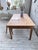 Farmhouse Table with Tapered Cherrywood Legs, 1950s For Sale - Image 11 of 18