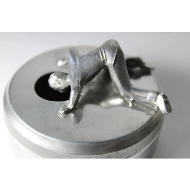 Widerholm and Dahlberg 1930 Art-Deco Box . Jewelry guy, cuff button, secrets \. . tin . 1930s . Sweden . Widerholm and...