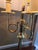 Vintage Brass Bouillotte Horn 3-Arm Lamp For Sale - Image 9 of 13