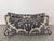 An exceptional pair of custom lumbar pillows in the legendary Fortuny Textile. This highly sought-after Sevres Blue...