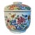Antique 19th Century Chinese Export Porcelain Jar and Cover in Famille Rose Palette For Sale