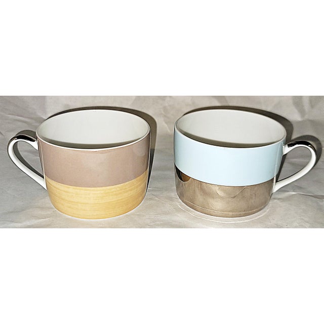 Bernardaud Limoges Fusion Teacups, Set of 6 For Sale In West Palm - Image 6 of 10
