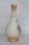 Mid-Century Modern Porcelain Orange Gold Trim Floral Footed Pitcher Vase Made in Austria For Sale - Image 3 of 12