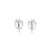 Metal 14k White Gold 4 Prong Screw Back 1.90 Ct Round Diamond Stud Earrings, A Pair For Sale - Image 7 of 8