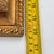 Antique European Harbor Village Oil Painting in Ornate Gilt Frame For Sale - Image 11 of 12