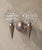 Elegant vintage double wall sconce from the 1960s with a modernist design inspired by Scandinavian style. Structure:...