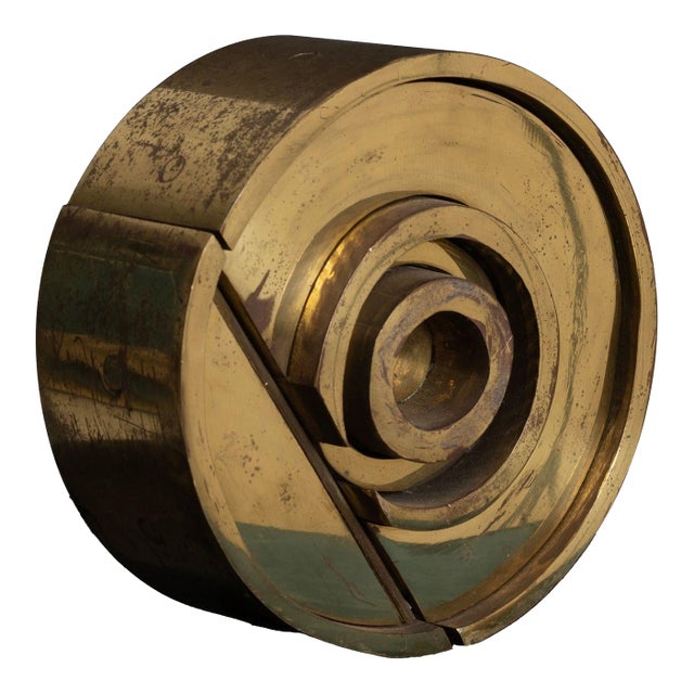 Tony Rosenthal Disc Tabletop Sculpture, 1968 For Sale
