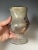 Silver Rare Antique Mercury Glass Pitcher New England / Boston Sandwich Applied Handle For Sale - Image 8 of 11