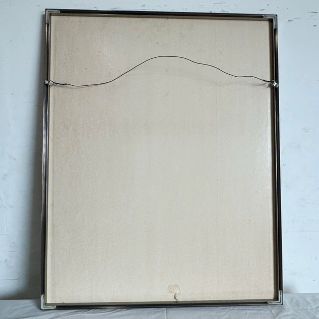 Framed and Signed Print “Fiddler” by Heisman For Sale - Image 9 of 9