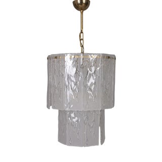 Vintage Italian Murano Glass Chandelier, 1960s For Sale