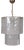 Vintage Italian Murano Glass Chandelier, 1960s For Sale