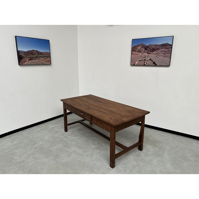 Work Table in Cherry and Acacia, 1930s For Sale - Image 3 of 18