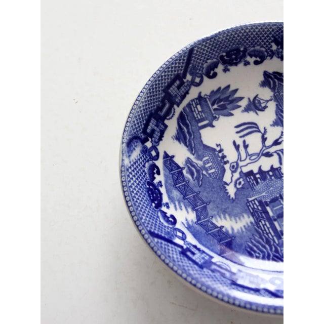 Vintage Blue Willow Bowls Pair For Sale - Image 10 of 11