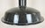 Large Industrial Grey Enamel Factory Lamp with Cast Iron Top from Elektrosvit, 1960s For Sale - Image 4 of 18