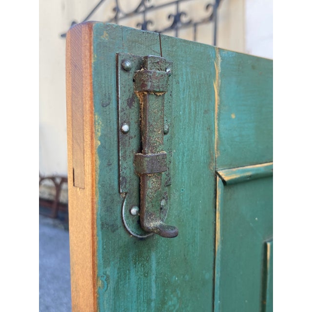 Pine Corner Cupboard With Two Doors and One Drawer For Sale - Image 11 of 14