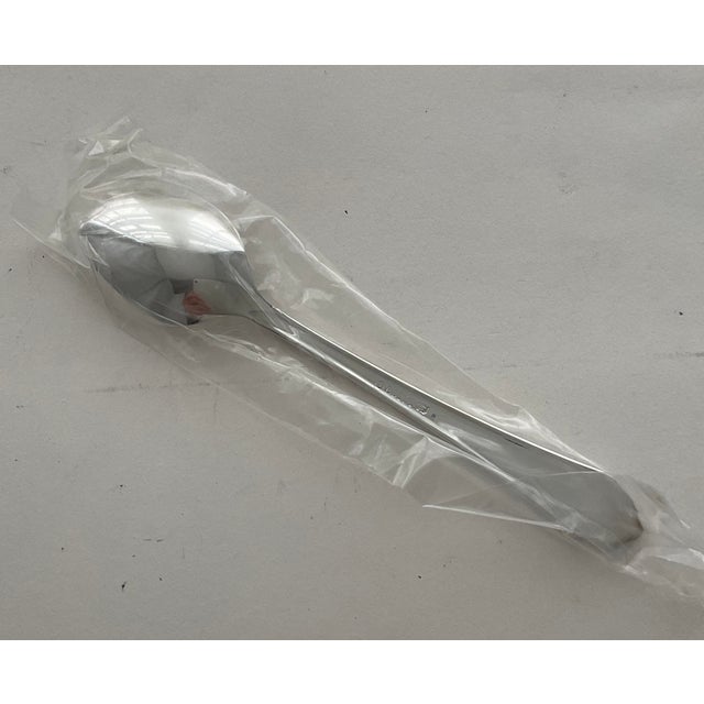 James Dixon & Sons 1970s Silver Dessert Spoon, Pembury For Sale - Image 4 of 9