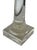 Restoration Hardware Saxon 28” Solid Crystal Glass Table Lamp – Neoclassical Doric Column, Original Shade For Sale - Image 10 of 11