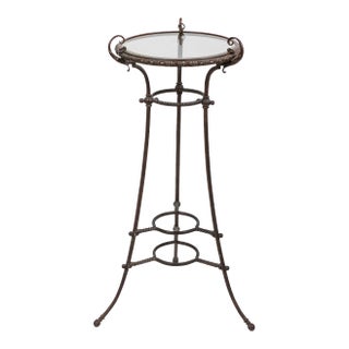 Italian Bronze Gueridon Table For Sale