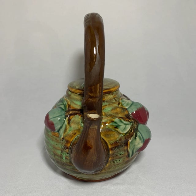 Folk Art Tea Pot for Fantastical Stories For Sale - Image 3 of 7