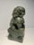 Chinese Vintage Chinese Green Serpentine Jade Pixiu - Fierce Guardian Figurine 7 1/2'' For Sale - Image 3 of 11