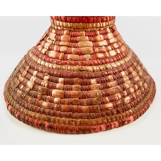 Early 20th Century Woven Basket Sculpture For Sale - Image 4 of 11