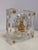 Traditional Seiko Lucite Skeleton Clock For Sale - Image 3 of 12