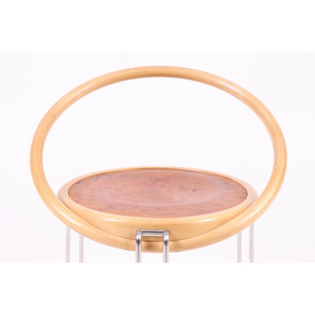 Animal Skin Side Chairs by Börge Lindau, 1980s, Set of 4 For Sale - Image 7 of 11