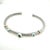 1990s David Yurman Bl Topaz Turquoise Cuff Bracelet 18k Gold Silver Estate For Sale - Image 4 of 8