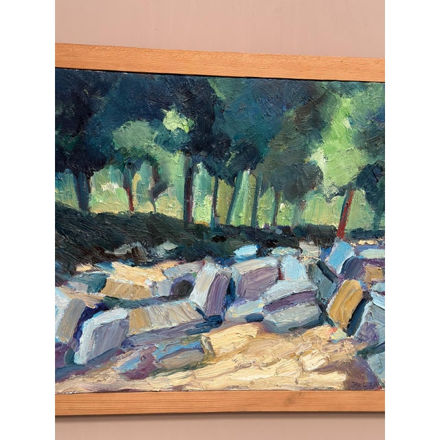 Jarl Lindblad, Landscape Composition, 1998, Oil on Canvas, Framed For Sale - Image 18 of 18
