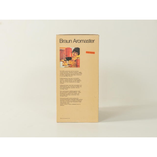 KF 20 Aromaster Coffee Machine by Florian Seiffert for Braun, 1970s For Sale - Image 9 of 18