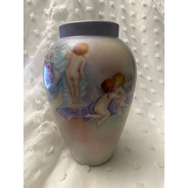 1920s D&C France Cherub Vase For Sale In Dallas - Image 6 of 6