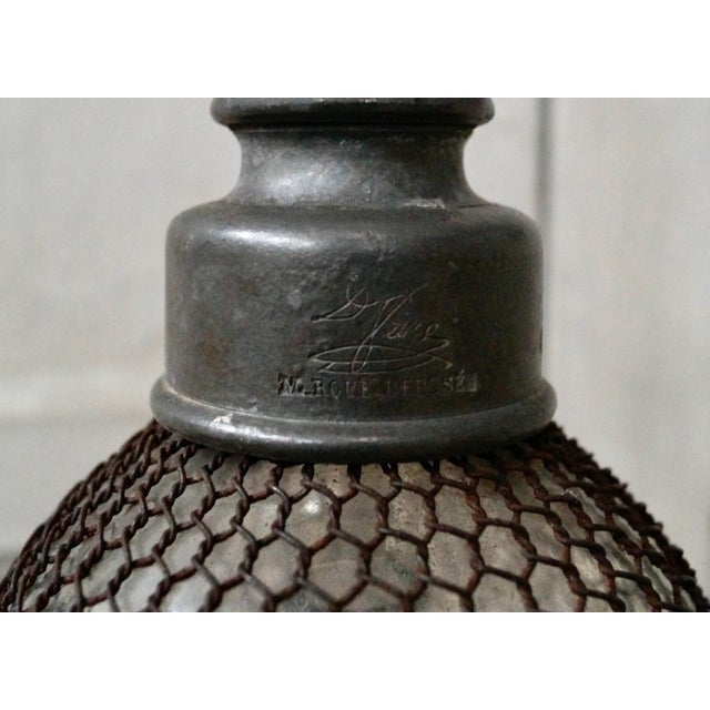 Late 19th Century French Double Gourd Soda Syphon, 1890s For Sale - Image 5 of 9