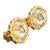 Late 20th Century Swarovski Austrian Crystal Clip on Button Round Earrings - 2 Pieces For Sale