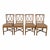 McGuire Vintage McGuire Rattan Cross Hatch Dining Chairs - Set of 6 For Sale - Image 4 of 8