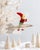 Mid-Century Modern Christmas Vintage 1950s Shiny Brite Mercury Glass Rocket With Christmas Elf For Sale - Image 3 of 8