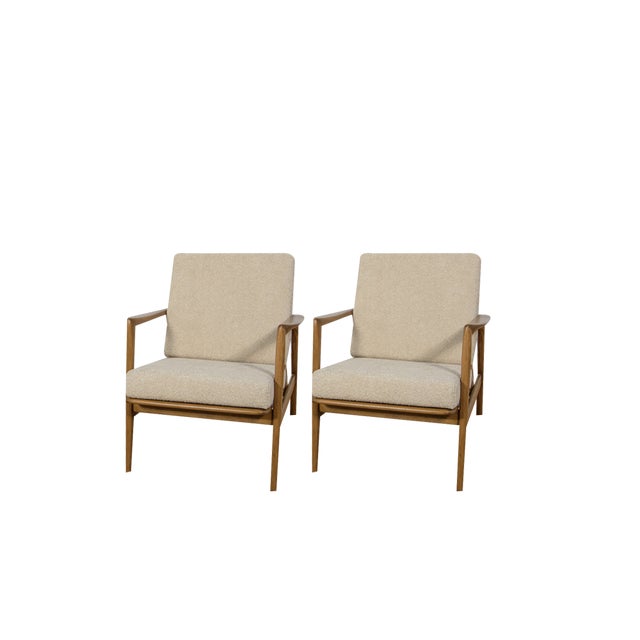 Set of Mid-Century Model 300-139 Armchairs from Swarzędz Factory, 1960s For Sale