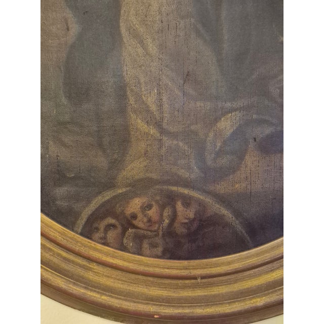 17th Century 17th Century Religious Painting For Sale - Image 5 of 5