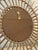 Wood Vintage Rattan Sunburst Wall Mirror – 60 Cm – Mid-Century Bohemian Style For Sale - Image 7 of 7