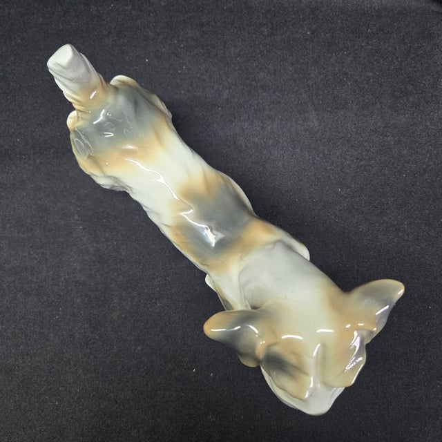 Antique Unterweissbach Porcelain Sealyham Terrier Figurine For Sale In Tampa - Image 6 of 11