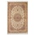 Late 20th Century Rare Finely Woven Persian Silk Qum, Handmade Oriental Rug, Soft Ivory For Sale - Image 12 of 18