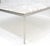 Metal Solid Stainless Steel Marble Top 42x42 Square Mid Century Modern Coffee Table For Sale - Image 7 of 15