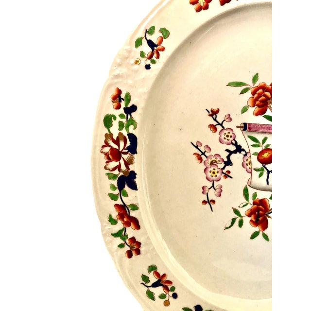 English Early 19th-Century English Ironstone China Serving Platter For Sale - Image 3 of 9