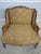 Age: Approx: 20 Years Old Details: High Quality Silk Blend Upholstery Subtle Gold Accents Extra Wide Seat Also Known As...