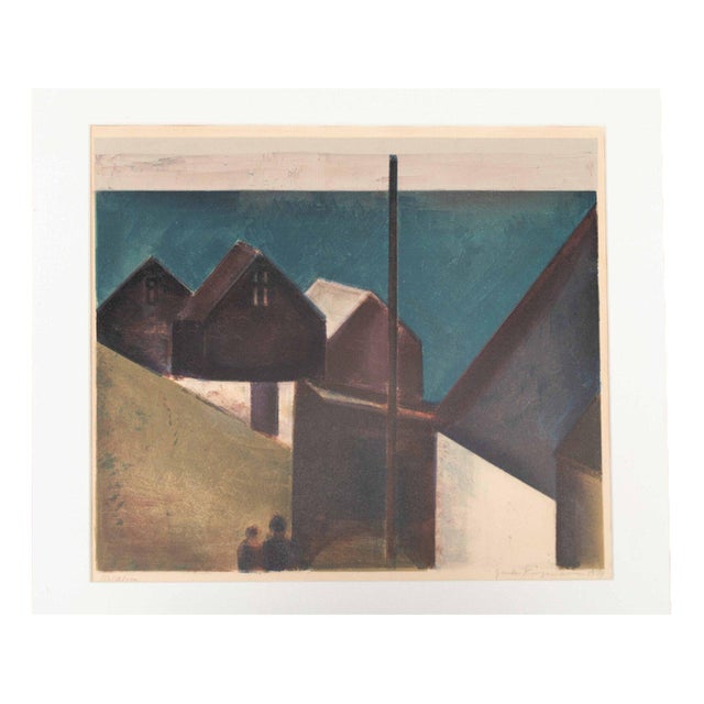 Jack Kampmann, Composition, 1974, Lithograph For Sale