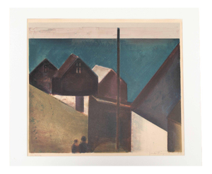 Jack Kampmann, Composition, 1974, Lithograph