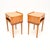 Vintage Swedish Elm Bedside Tables, 1950s, Set of 2 For Sale - Image 4 of 11